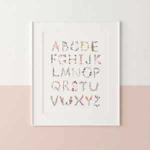 Alphabet Poster